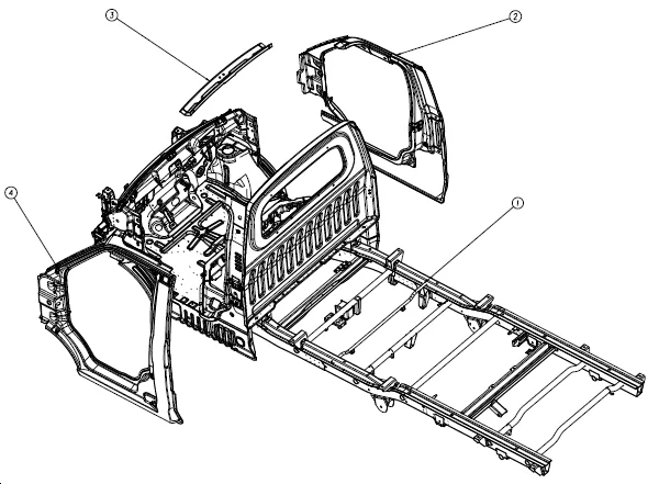 Cabin body welding assembly 2